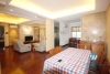 Apartment with 02 bedrooms and balcony for rent in Ciputra, Tay Ho.
